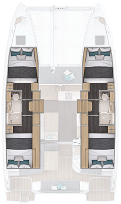 Lagoon Lagoon 38 charter bareboat or captained in  Néa Péramos