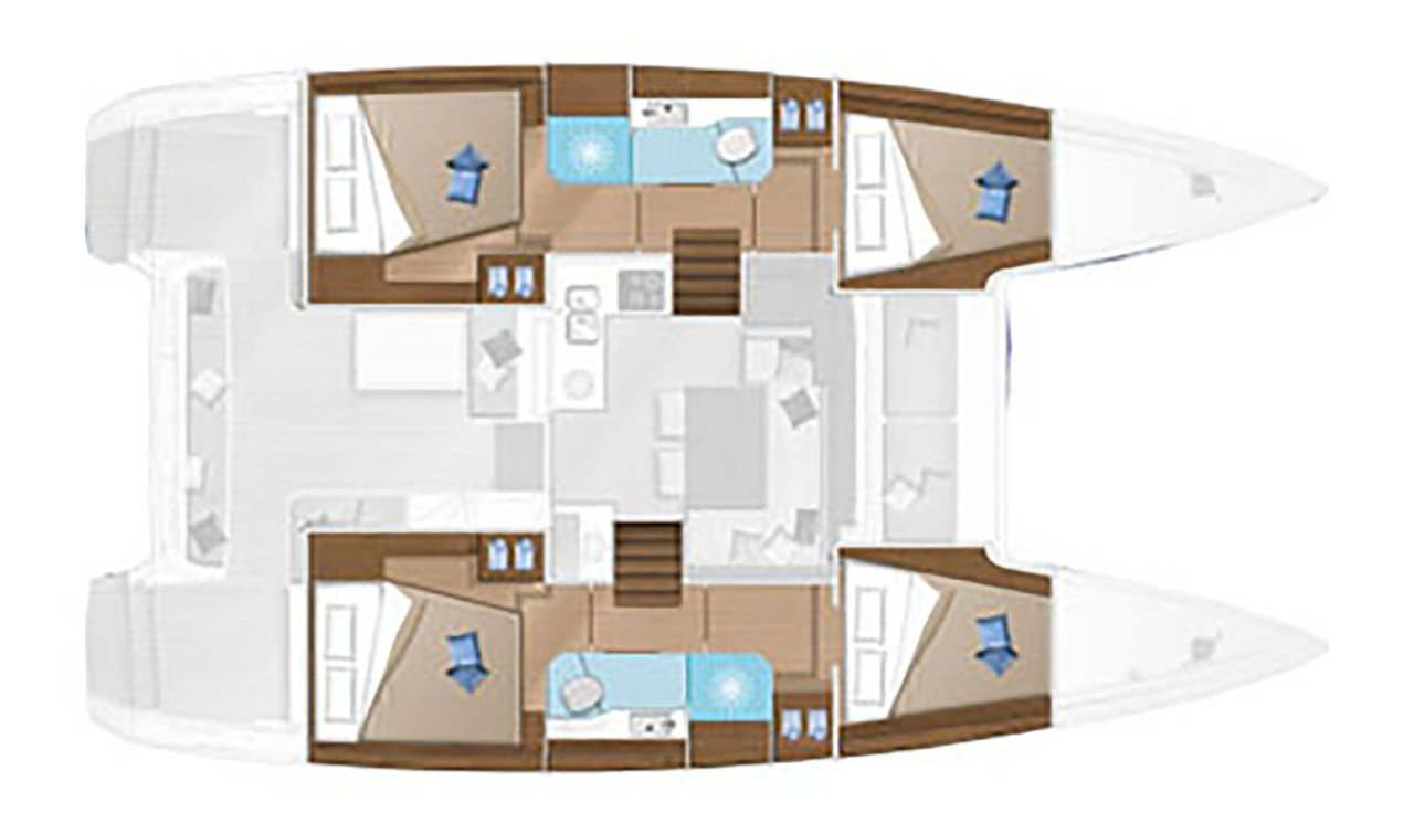 Catamaran for rent Bormes-les-Mimosas at the best price