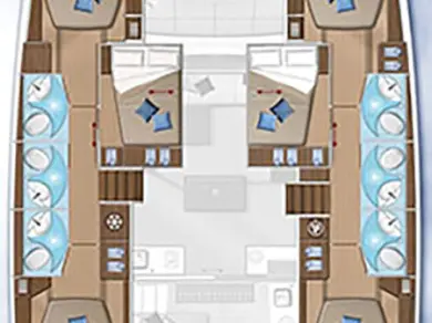 Lagoon Lagoon 50 charter bareboat or captained in  Alimos