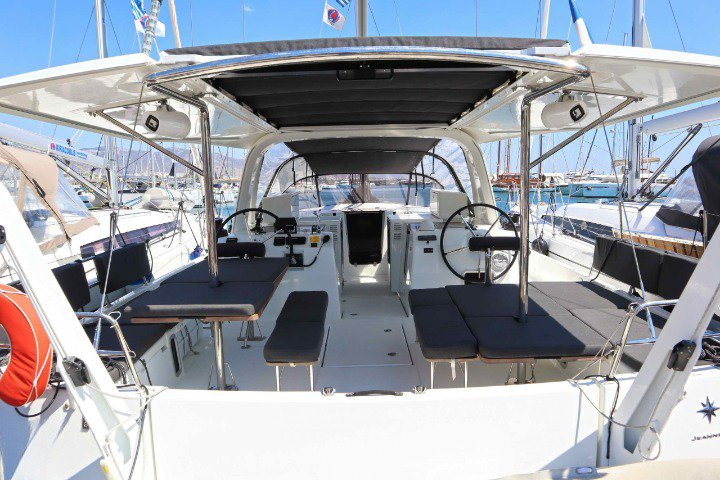 Jeanneau Sun Loft 47 charter bareboat or captained in  Néa Péramos