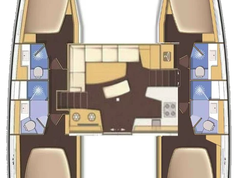 Yacht charter Néa Péramos cheap Lagoon 42