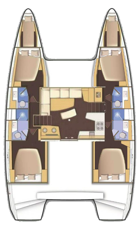 Yacht charter Néa Péramos cheap Lagoon 42