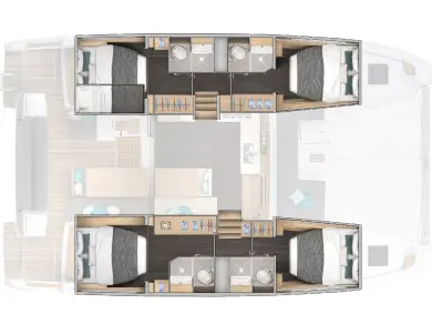 Boat rental Lagoon Lagoon 43 in Benitses on Samboat