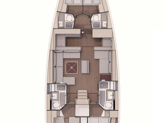 Dufour Dufour 530 charter bareboat or captained in  Road Town