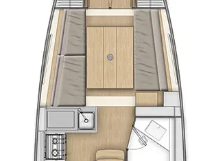 Bareboat Rental Sailboat Bénéteau with a boat licence