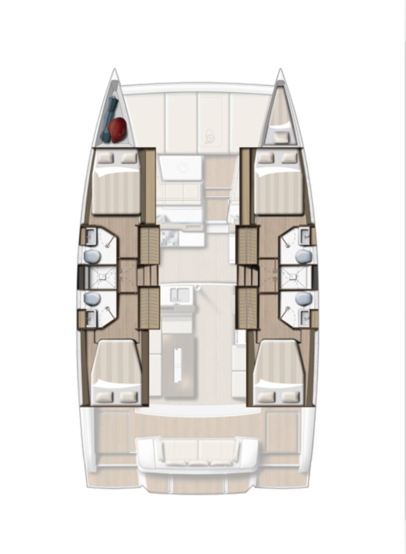 Catamaran for rent Marsh Harbour at the best price