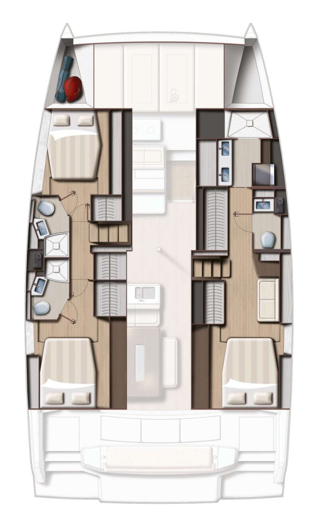 Catamaran rental in Marsh Harbour - Bali Bali 4.6