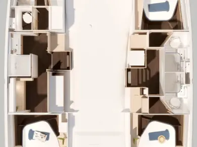 Fountaine Pajot Fountaine Pajot FP 44 Maestro - 3 cab. in Frenchtown on SamBoat