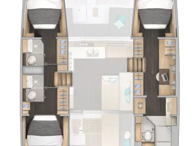 Lagoon Lagoon 43 in Marsh Harbour on SamBoat