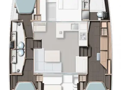 Yacht charter Marsh Harbour cheap Leopard 42 - 3 cab.