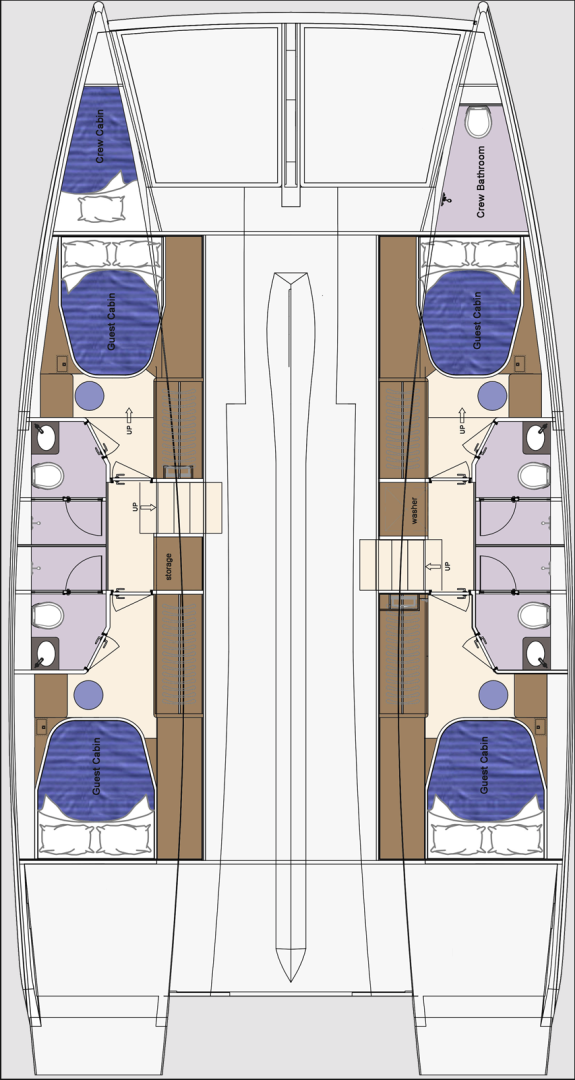 Boat rental HeySea Seaview 50 in Marsh Harbour on Samboat