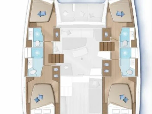 Catamaran rental with or without captain Lagoon Ao Po