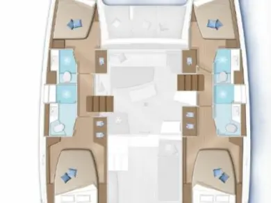 Catamaran rental with or without captain Lagoon Ao Po