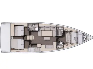 Sailboat rental in Marseille - Dufour Dufour 470