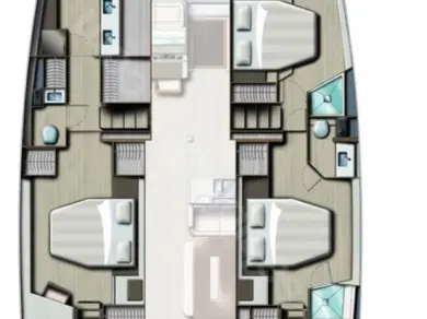 Catamaran rental in Fethiye - Bali Bali 4.8