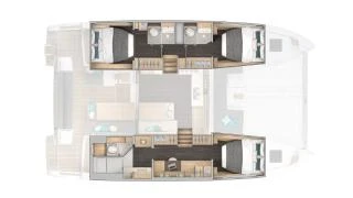 Catamaran rental in Rogoznica - Lagoon Lagoon 43