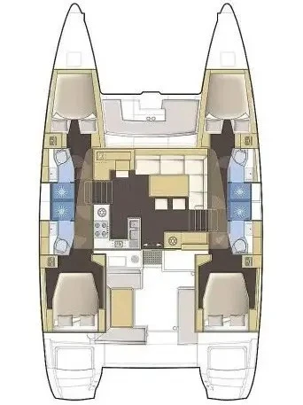 Catamaran rental with or without captain Lagoon Rogoznica