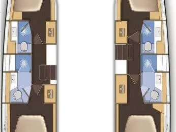 Lagoon Lagoon 42 charter bareboat or captained in  Primošten