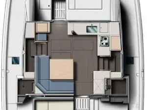 Catamaran rental with or without captain Leopard Catamarans / Robertson & Caine Fethiye