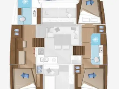 Catamaran rental in Pomer - Lagoon Lagoon 40