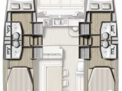 Bareboat Rental Catamaran Bali with a boat licence