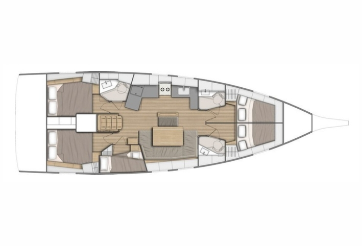 Yacht charter Göcek cheap Oceanis 46.1