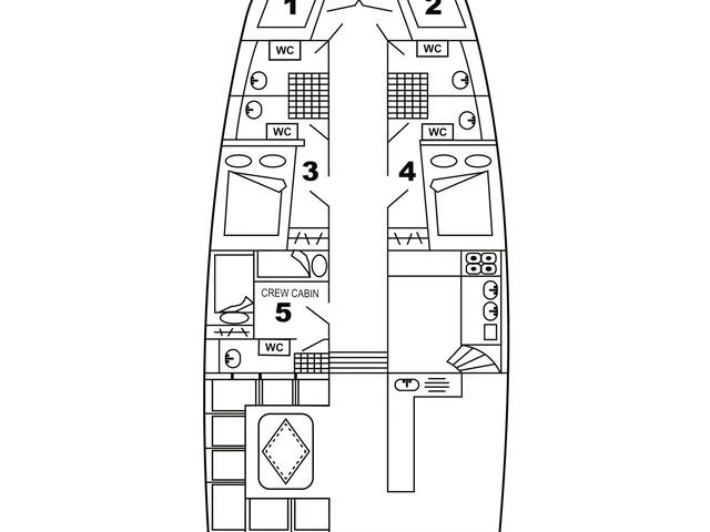 Sailboat for rent Tivat at the best price