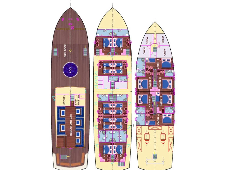 Custom Made Barbara charter bareboat or captained in  Split