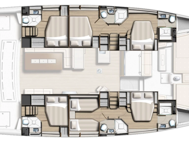Bareboat Rental Catamaran Bali with a boat licence