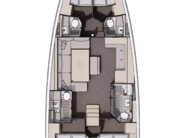 Dufour Dufour 470 charter bareboat or captained in  Cagliari