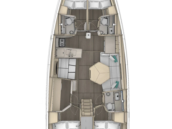 Rent a Dufour Dufour 48 Palermo