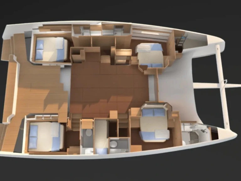 Catamaran rental in Palermo - Dufour Dufour Catamarans 48 Sail