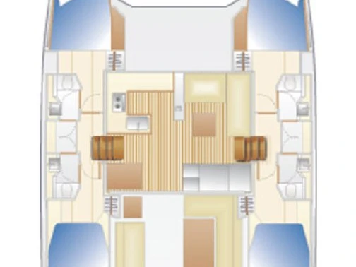 Catamaran rental with or without captain Nautitech Gouvia