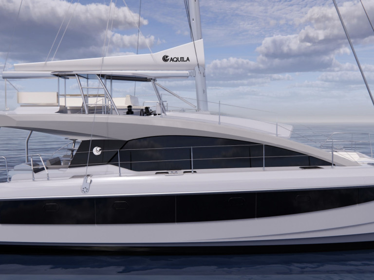 Bareboat Rental Catamaran Aquila with a boat licence
