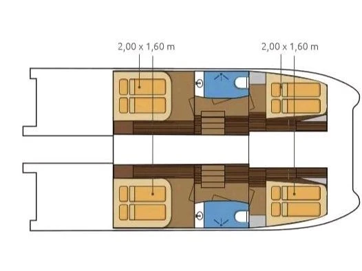 Motorboat rental with or without captain Fountaine Pajot Primošten