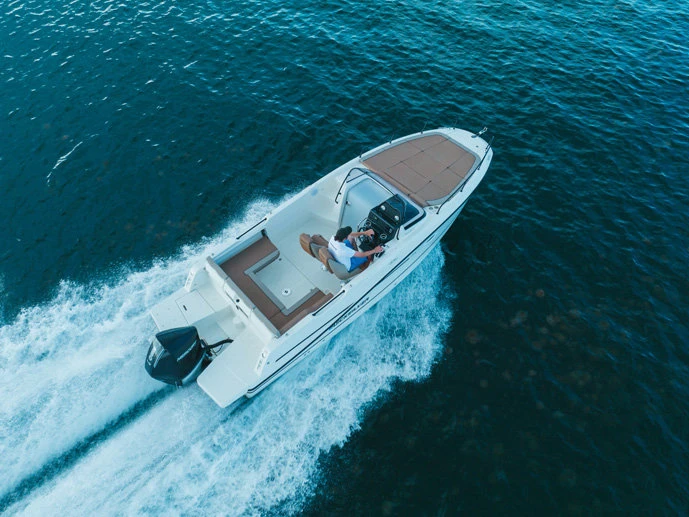 Motorboat rental in Trogir - Quicksilver Quicksilver Activ 755 Sundeck