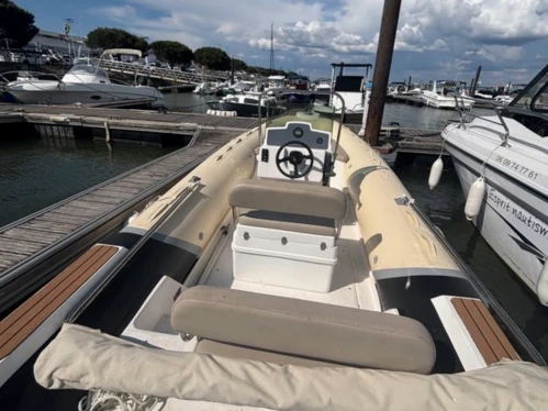 RIB rental in Cavalaire-sur-Mer - Tiger 620 pro Line 