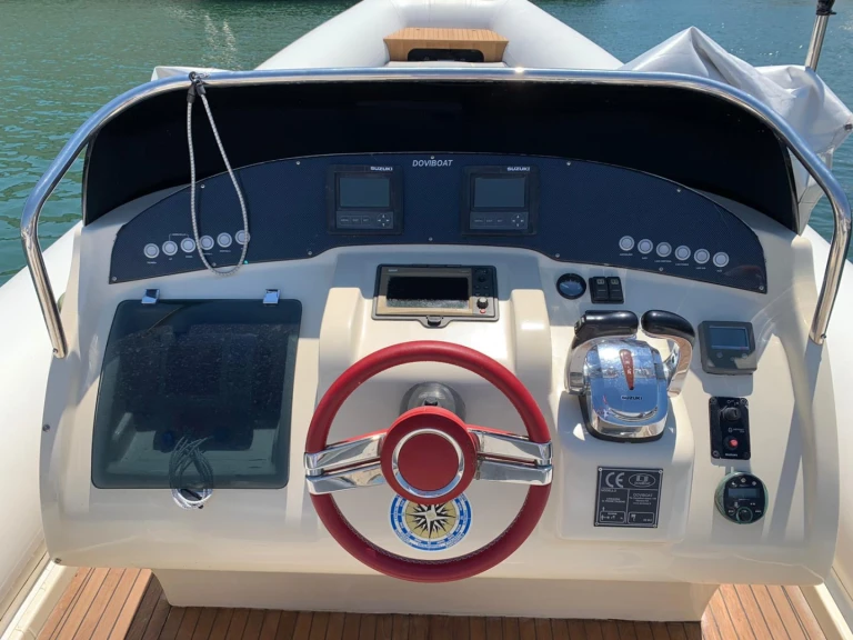 RIB rental in Naples - Doviboat One Way 100