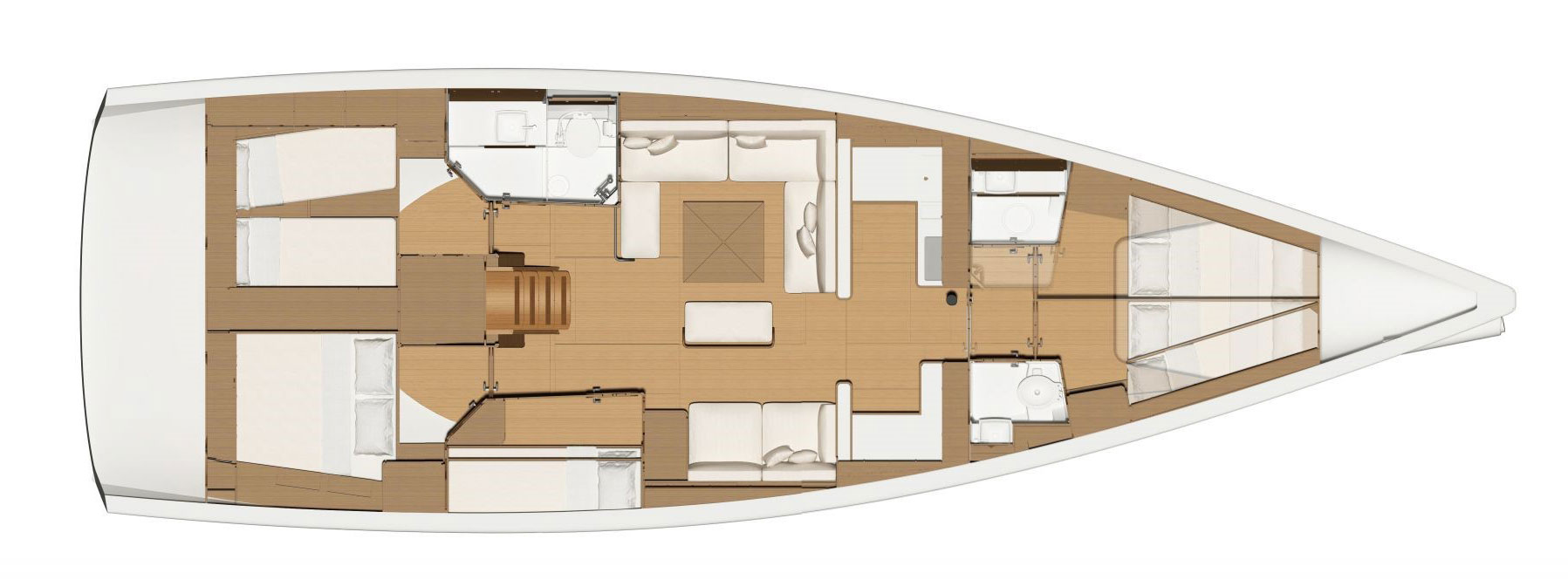 Yacht charter La Seyne-sur-Mer cheap Dufour 520 Grand Large