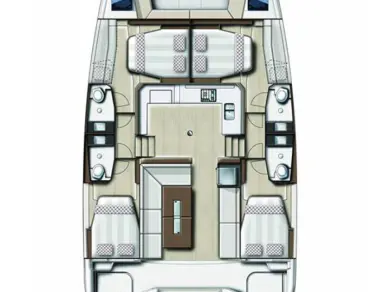 Rent a Bali Bali Catspace Voile Eden Island