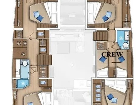 Rent a Lagoon Lagoon 55 - 4 + 2 cab. Palma de Mallorca