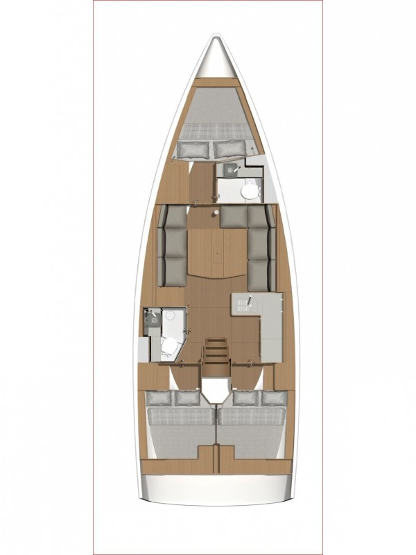 Boat rental Dufour Dufour 390 GL in Biograd na Moru on Samboat