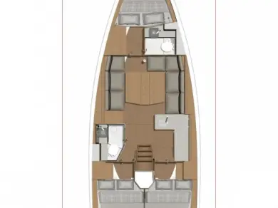Boat rental Dufour Dufour 390 GL in Biograd na Moru on Samboat