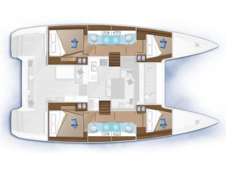 Yacht charter Pirovac cheap Lagoon 40