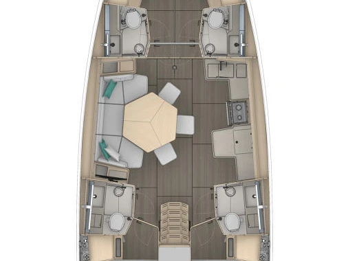 Dufour Dufour 44 charter bareboat or captained in  Pula