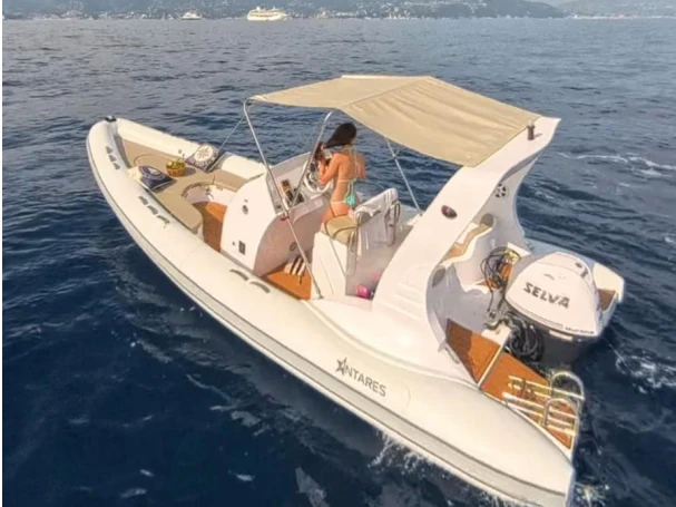RIB rental with or without captain Antares Rapallo