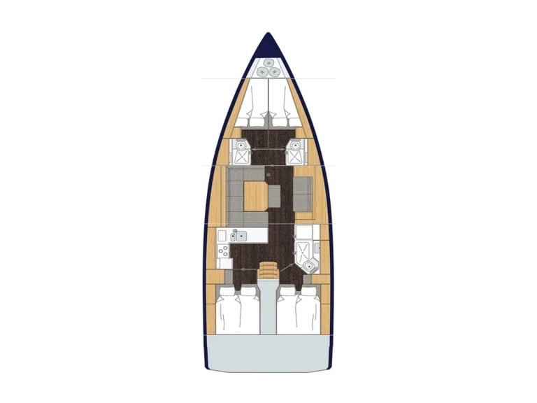 Sailboat rental with or without captain Bavaria Lefkáda