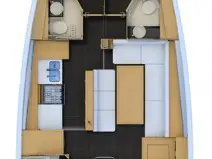 Sailboat rental with or without captain Jeanneau Split