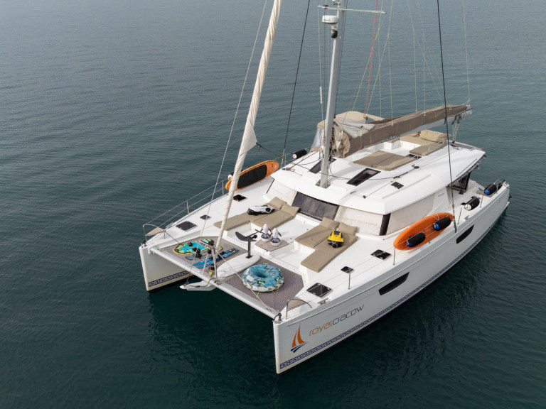 Catamaran rental with or without captain Fountaine Pajot Trogir