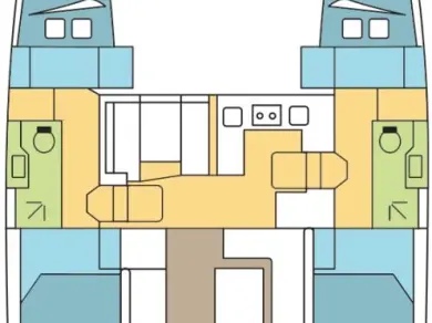 Catamaran for rent Jolly Harbour at the best price